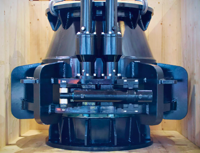 Production of quick release ball joint ø800