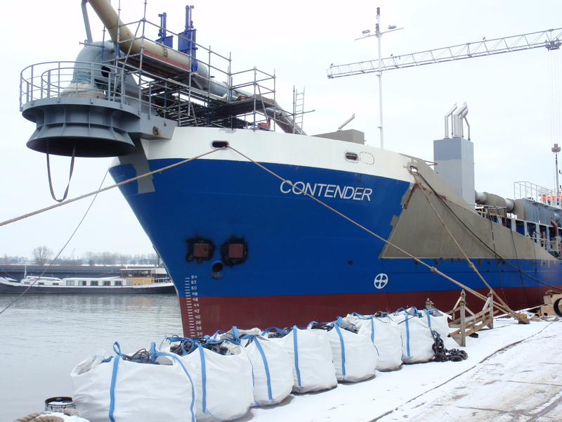 Straatman Bow coupling for dredgers