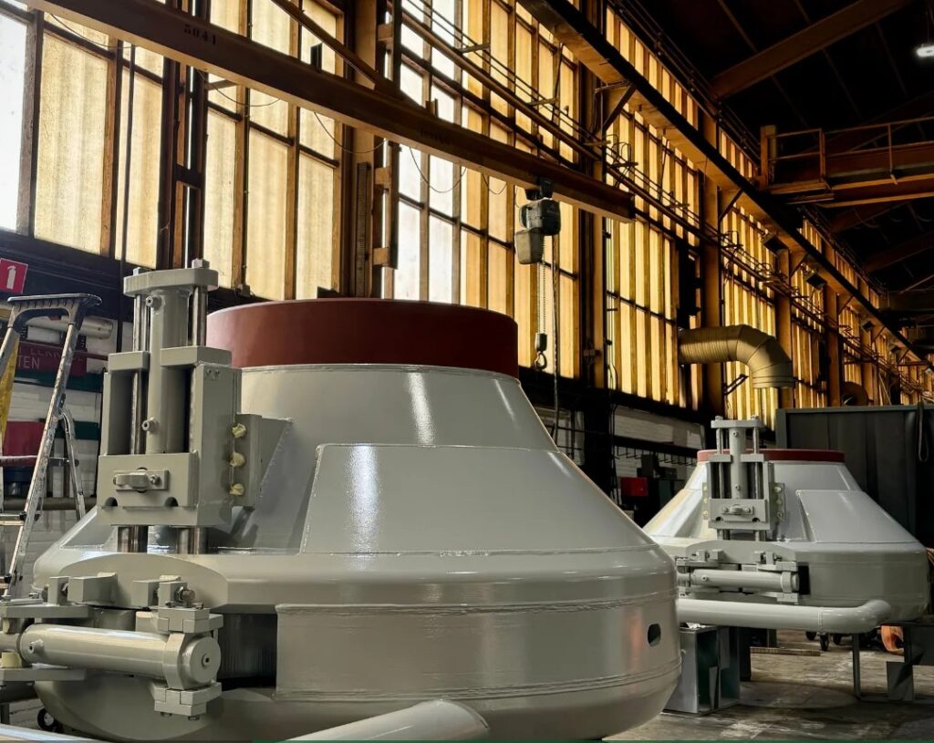 Completion of female parts bow coupling Straatman