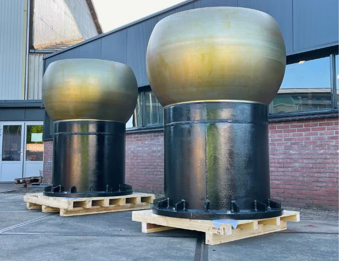 2 pcs of male part bow coupling